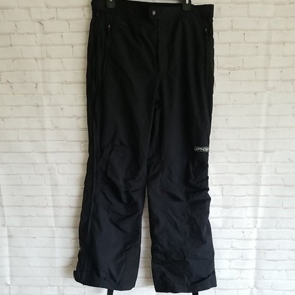 Spyder Other - Spyder Pants Men’s Size Large Black Entrant GII Dynatec Schoeller Snowboard Ski